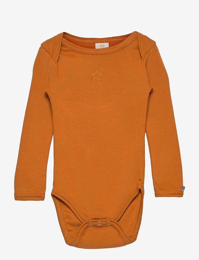 Smallstuff - Body l.s. - pikkade varrukatega bodid - maple syrup - 0