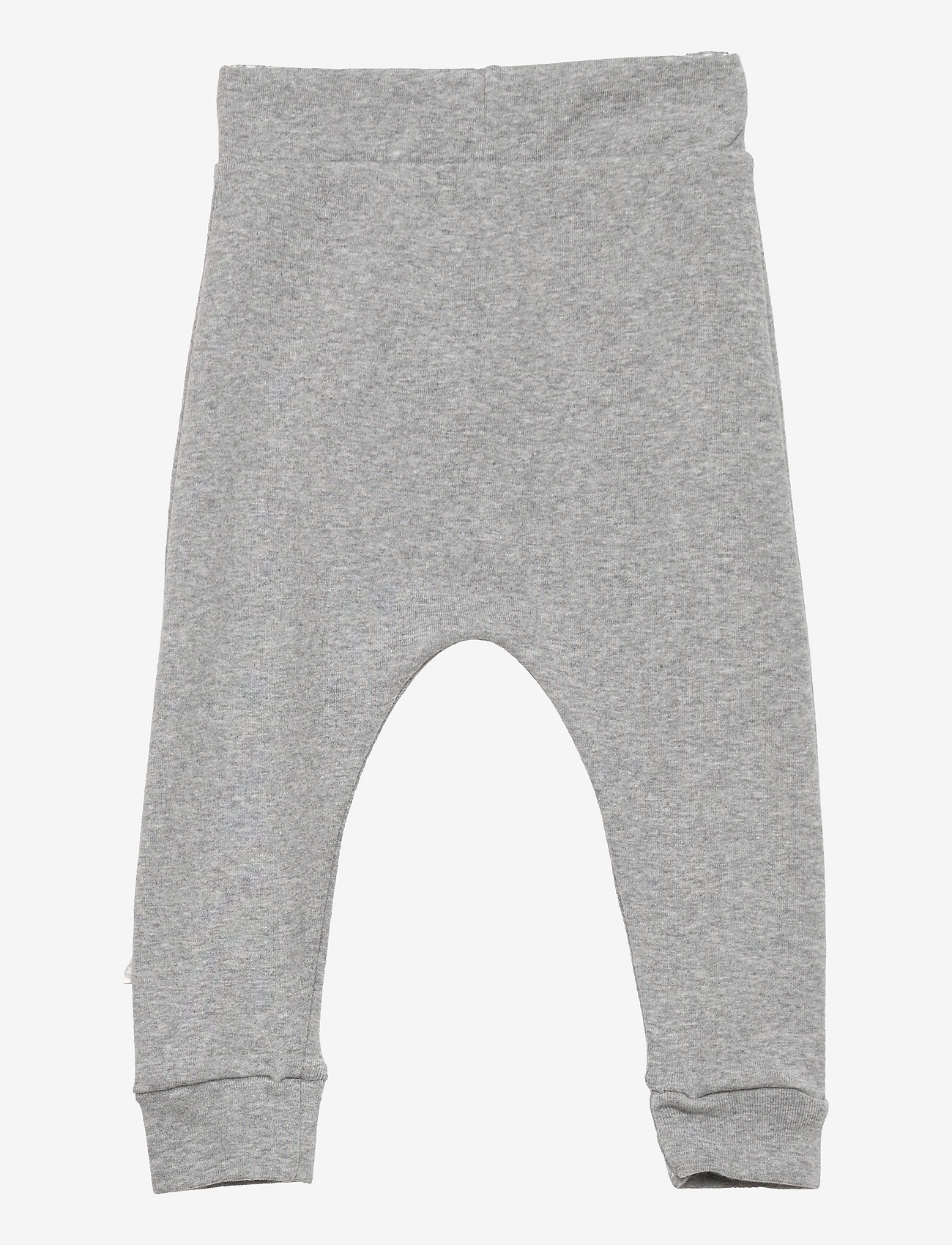 Smallstuff - Pants, aubergine - light grey - 1