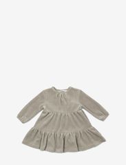 Smallstuff - Dress velour, nature - sukienki dla niemowląt - nature - 0
