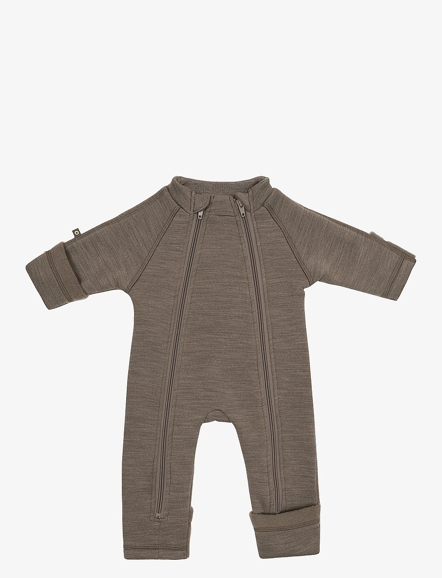 Smallstuff - Jumpsuit - fleece overalls - nature - 0