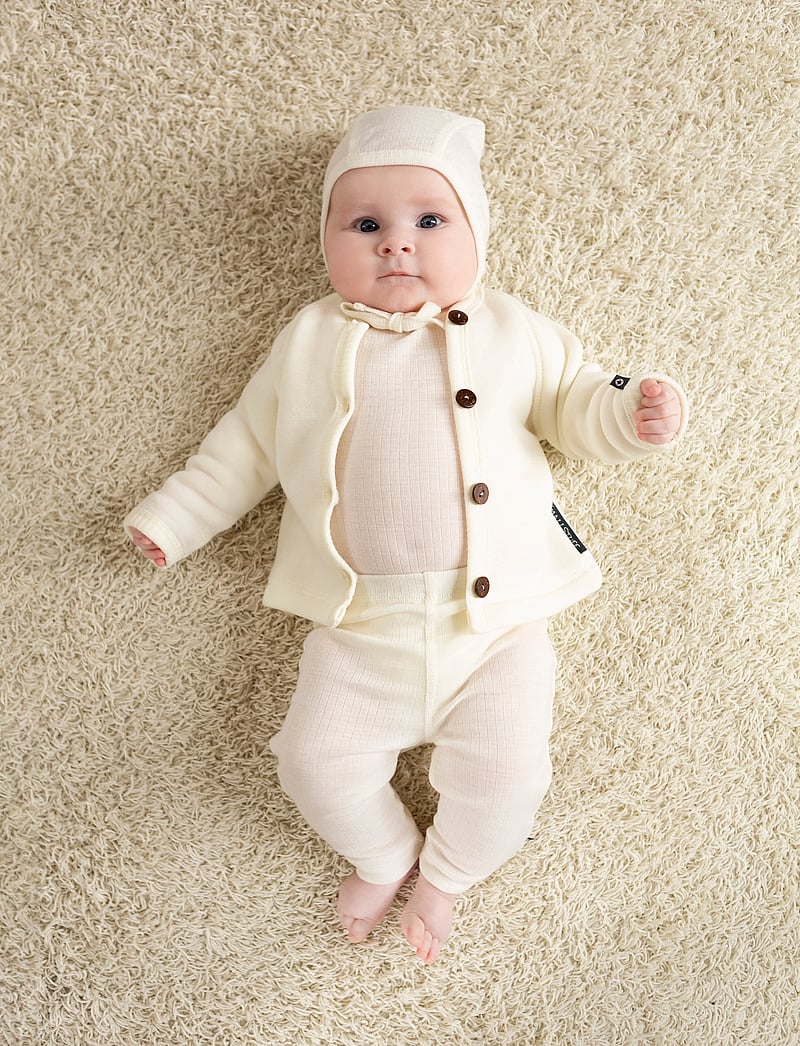 Smallstuff - Body ls - ensfarvede langærmede bodyer - offwhite - 0