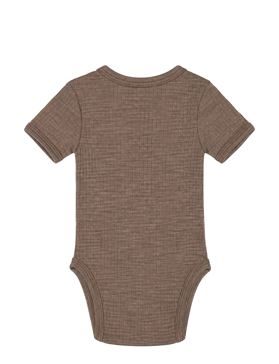 Smallstuff - Body SS, nature drop needle, merino wool - base layer baby - nature - 1