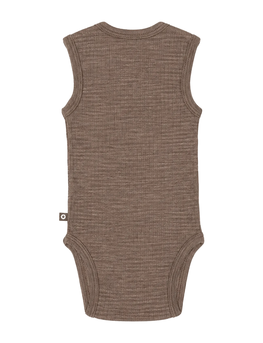 Smallstuff - Body NS, nature drop needle, merino wool - base layer baby - nature - 1