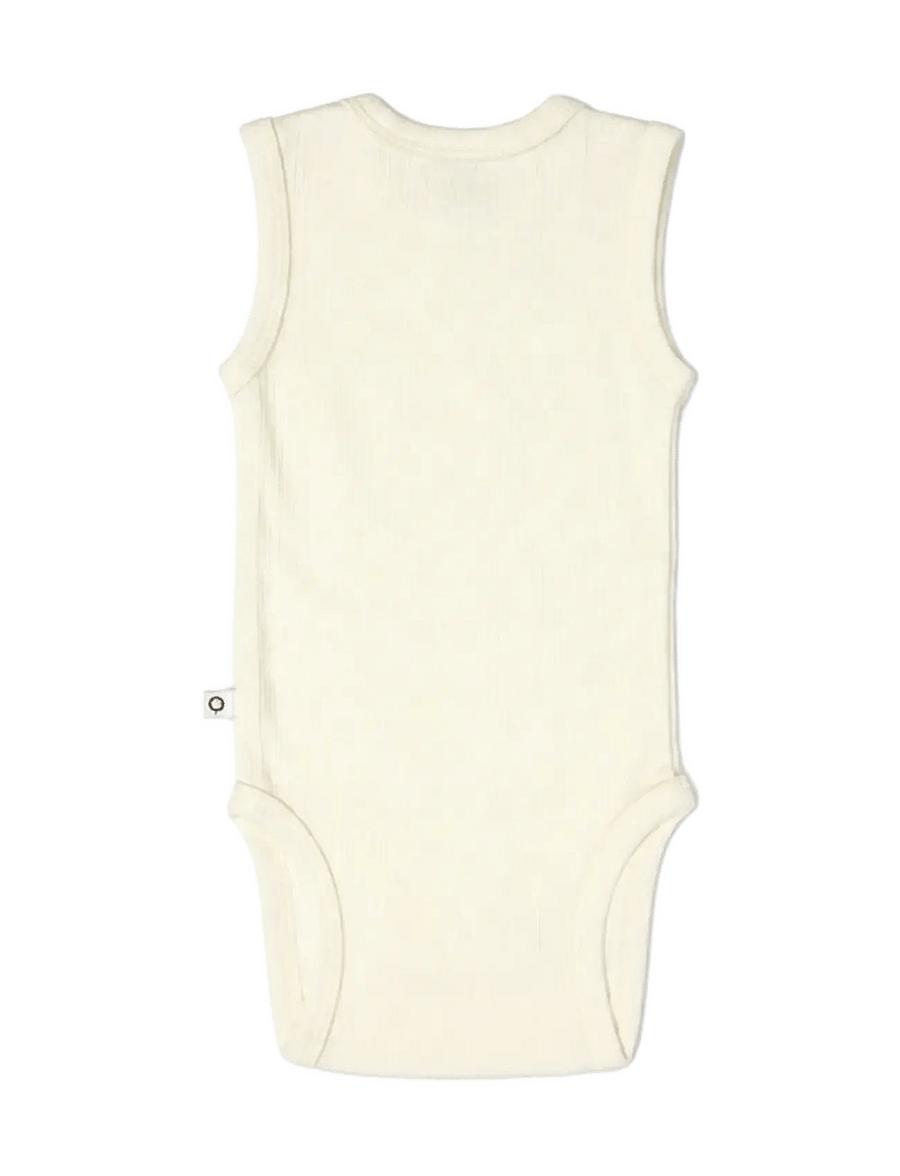 Smallstuff - Body NS, off. white melange drop needle, merino wool - base layer baby - off. white - 1