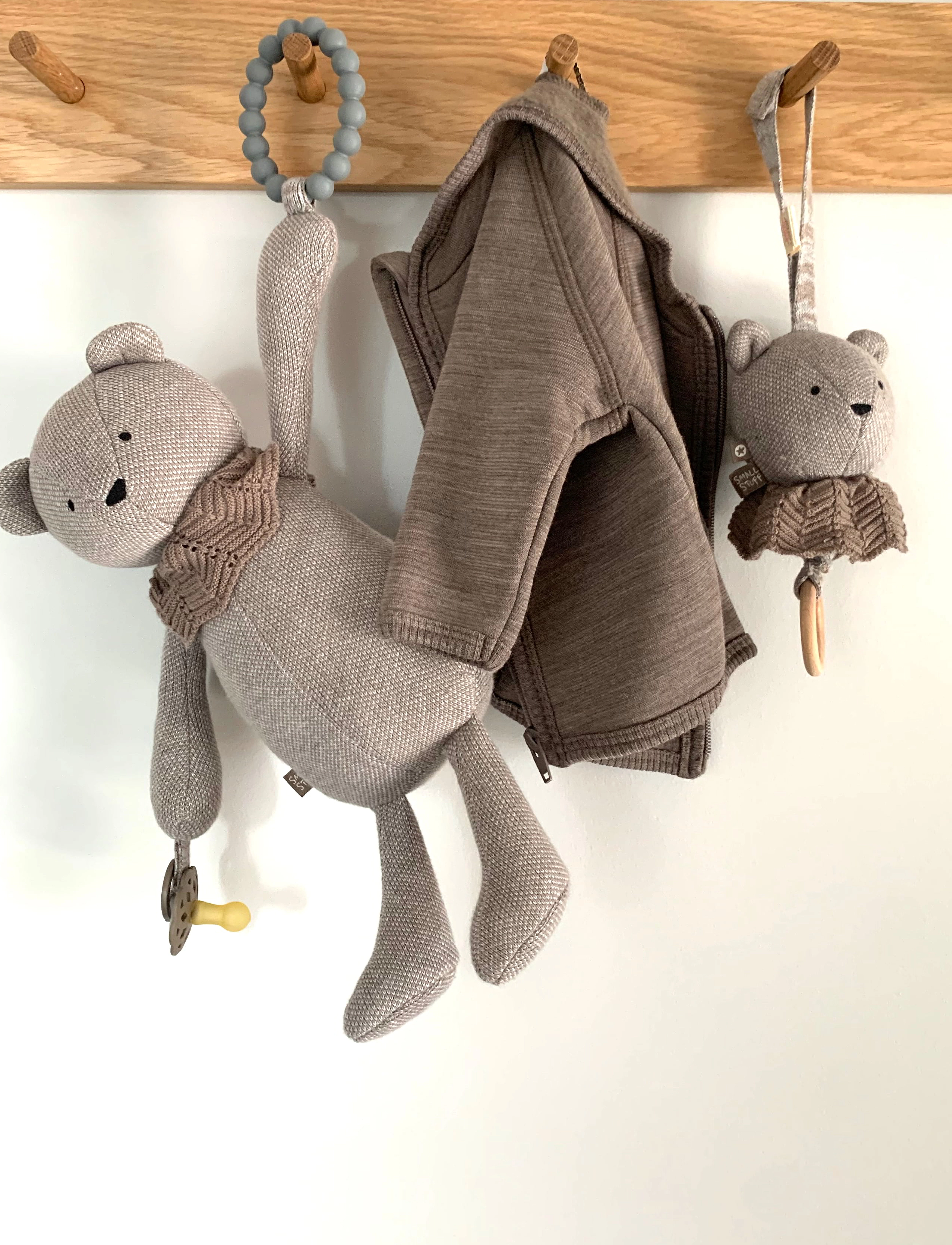 Smallstuff - Cardigan - fleecejakker - nature - 2