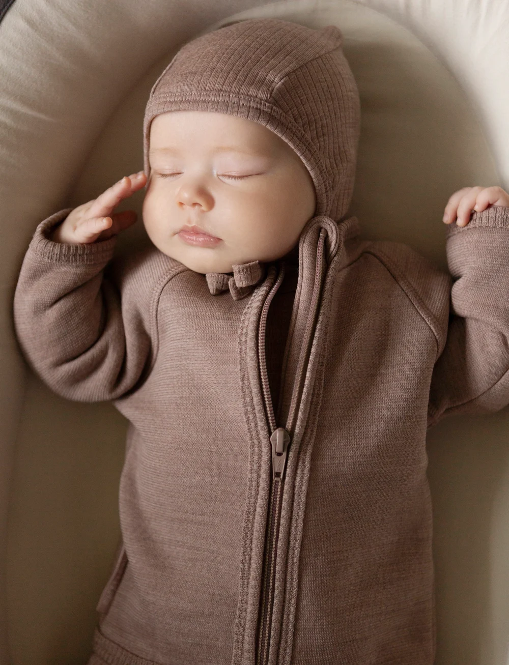 Smallstuff - Cardigan - fleece jackets - powder - 0