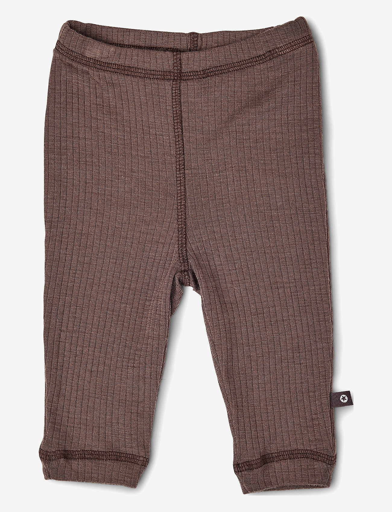 Smallstuff - Legging, rose brown drop needle, merino wool - retuusid - rose brown - 1