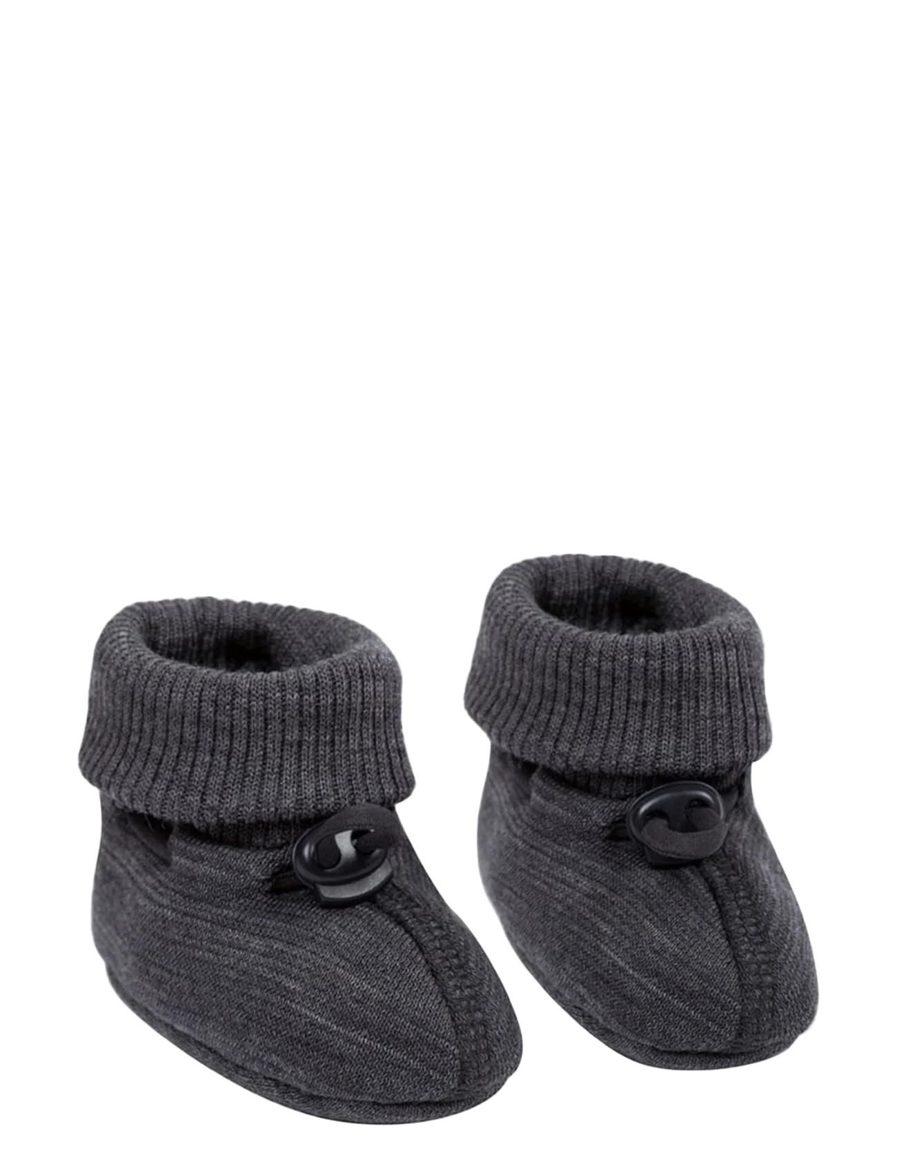 Smallstuff - Booties  wool, dark grey - lowest prices - dark grey - 0