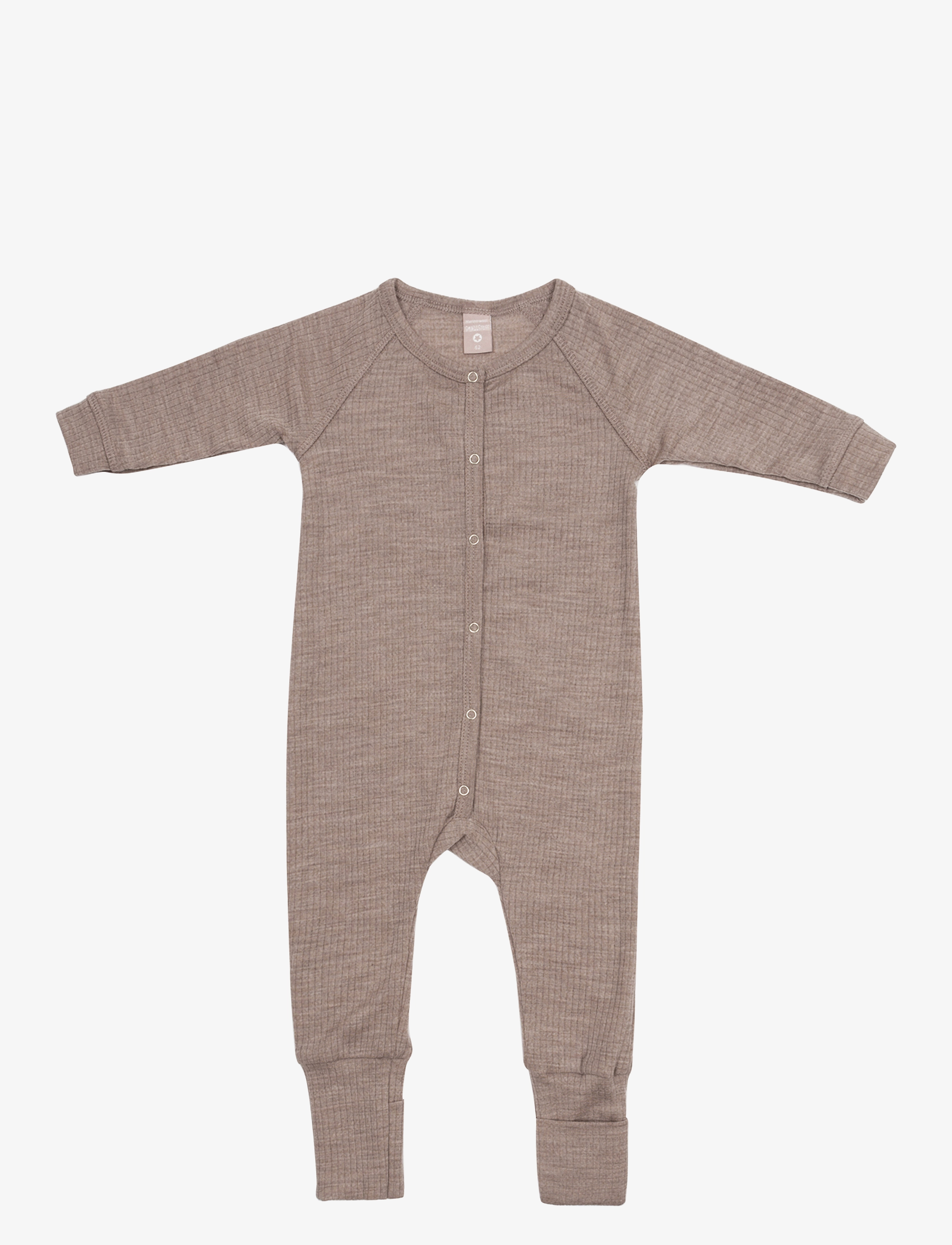 Smallstuff Nightsuit, Børn, Baby Ribbet Heldragt, Pink, Str: 86