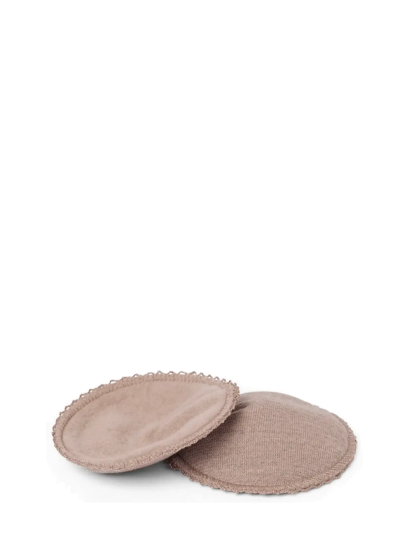 Smallstuff Breast Feeding Pads M, Dia. 13 Cm., Meriono Wool, Soft Powder Melange, Kvinder, Ammeindlæg, Beige, Str: M