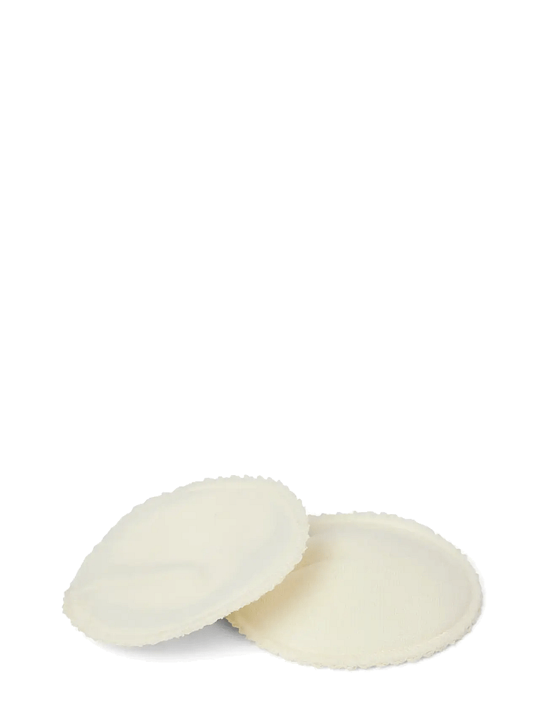 Smallstuff - Breast feeding pads M, dia. 13 cm., meriono wool, off. white - bröstpumpar & tillbehör - off. white - 0