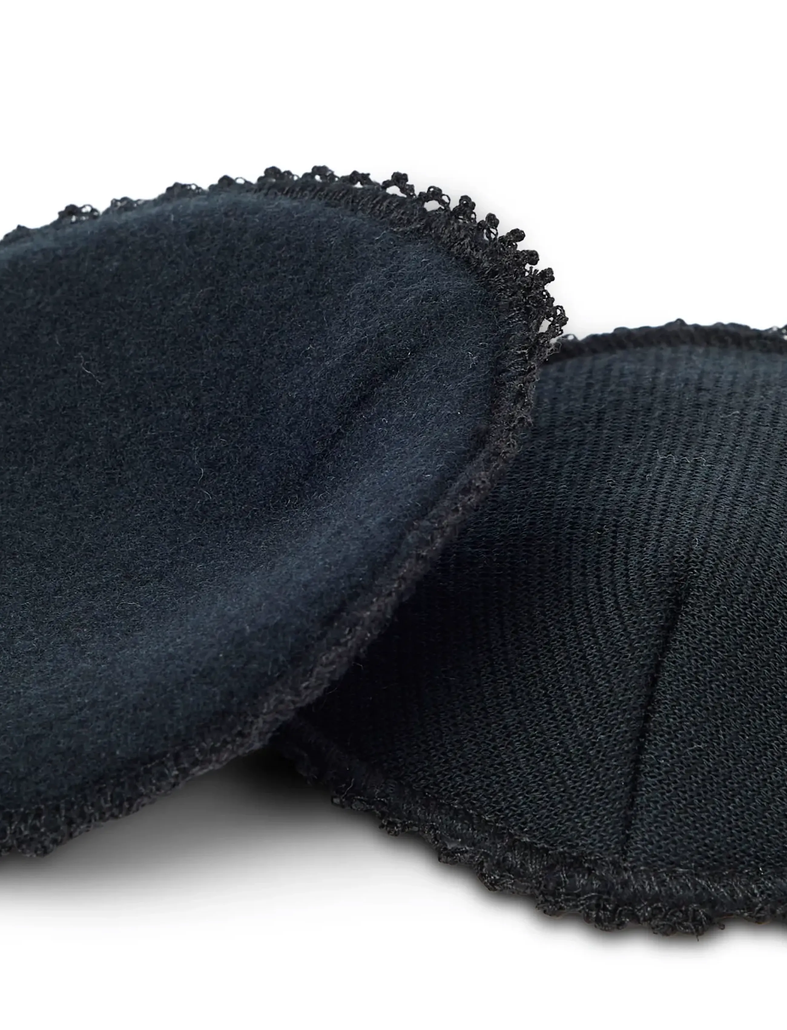 Smallstuff - Breast feeding pads S, dia. 11 cm., meriono wool, black - brystpumper og tilbehør - black - 1