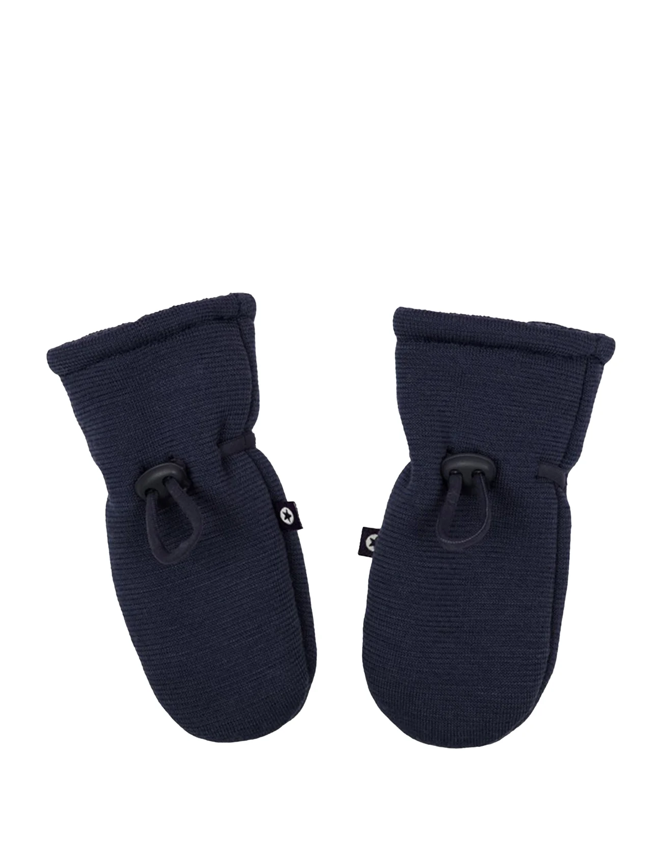 Smallstuff - Mittens, merino wool, navy - lägsta priserna - navy - 0