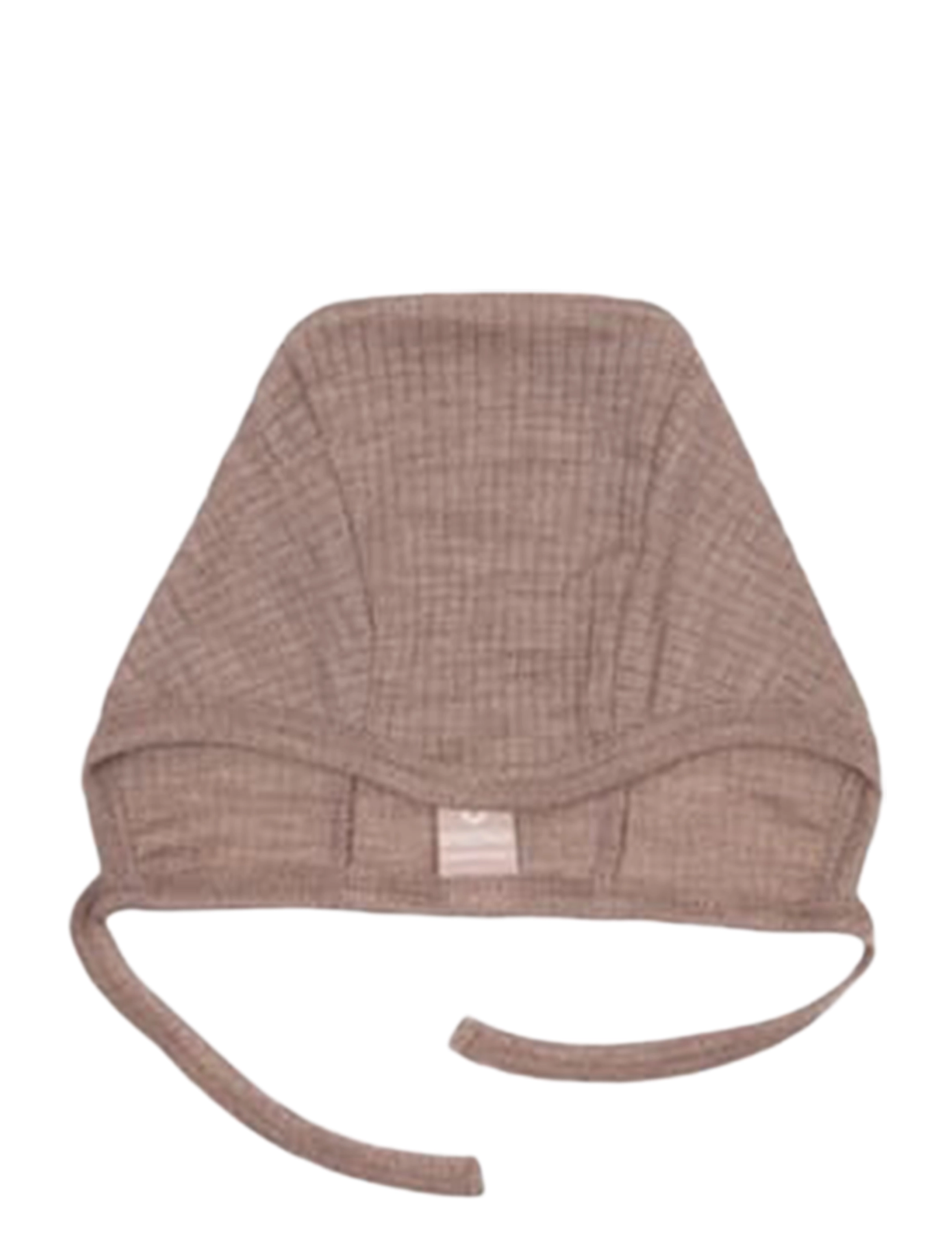 Smallstuff Baby Helmet, Soft Powder Drop Needle, Merino Wool, 48, Hats, Braun - Kinder