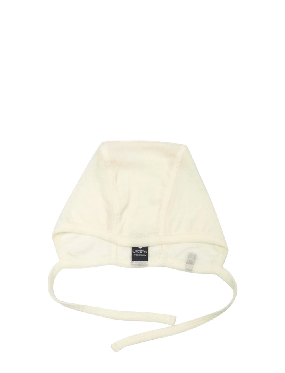 Smallstuff Baby Helmet Off. White Drop Needle Merino Wool Mutzen Boozt