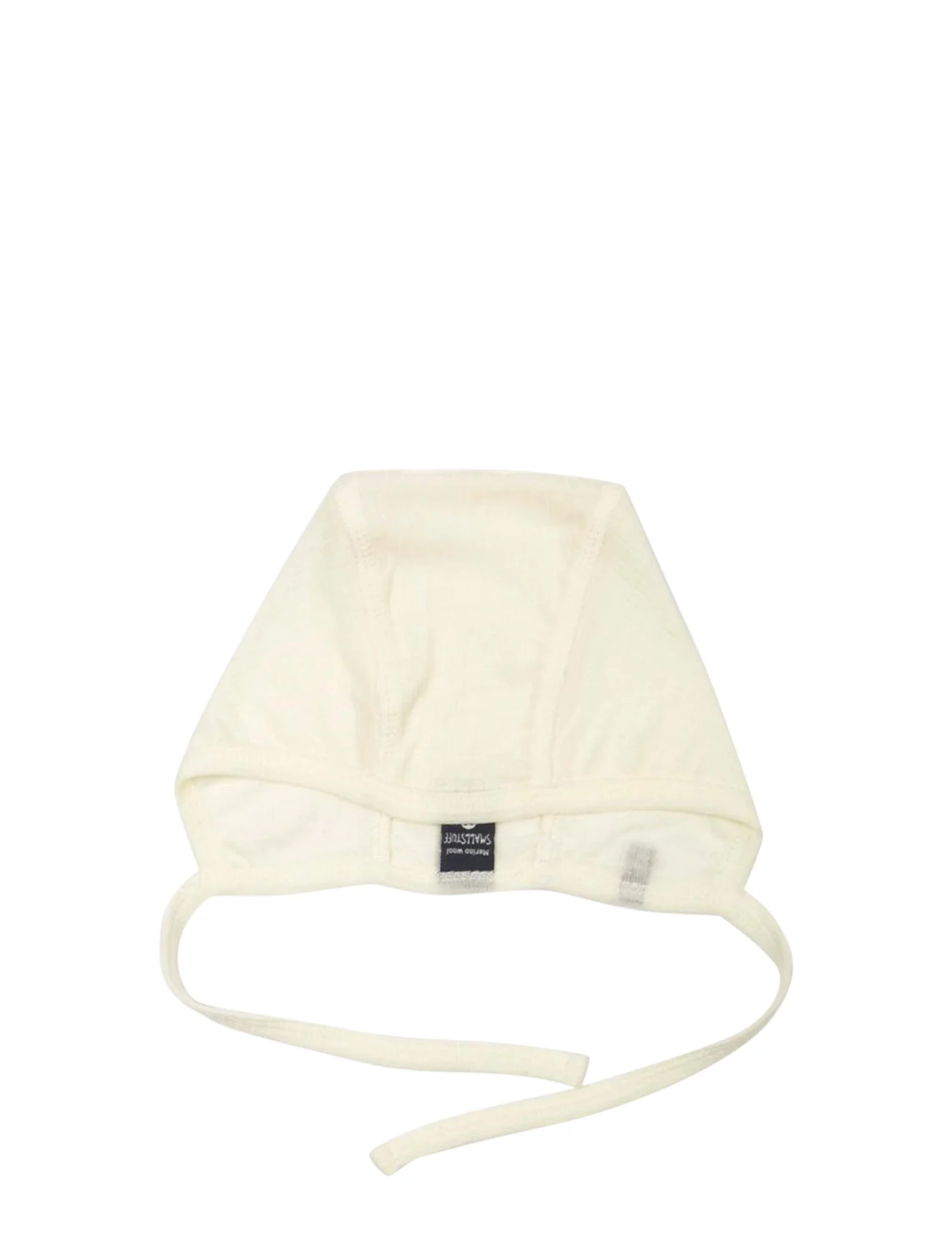 Smallstuff - Baby helmet, off. white drop needle, merino wool - madalaimad hinnad - offwhite - 0