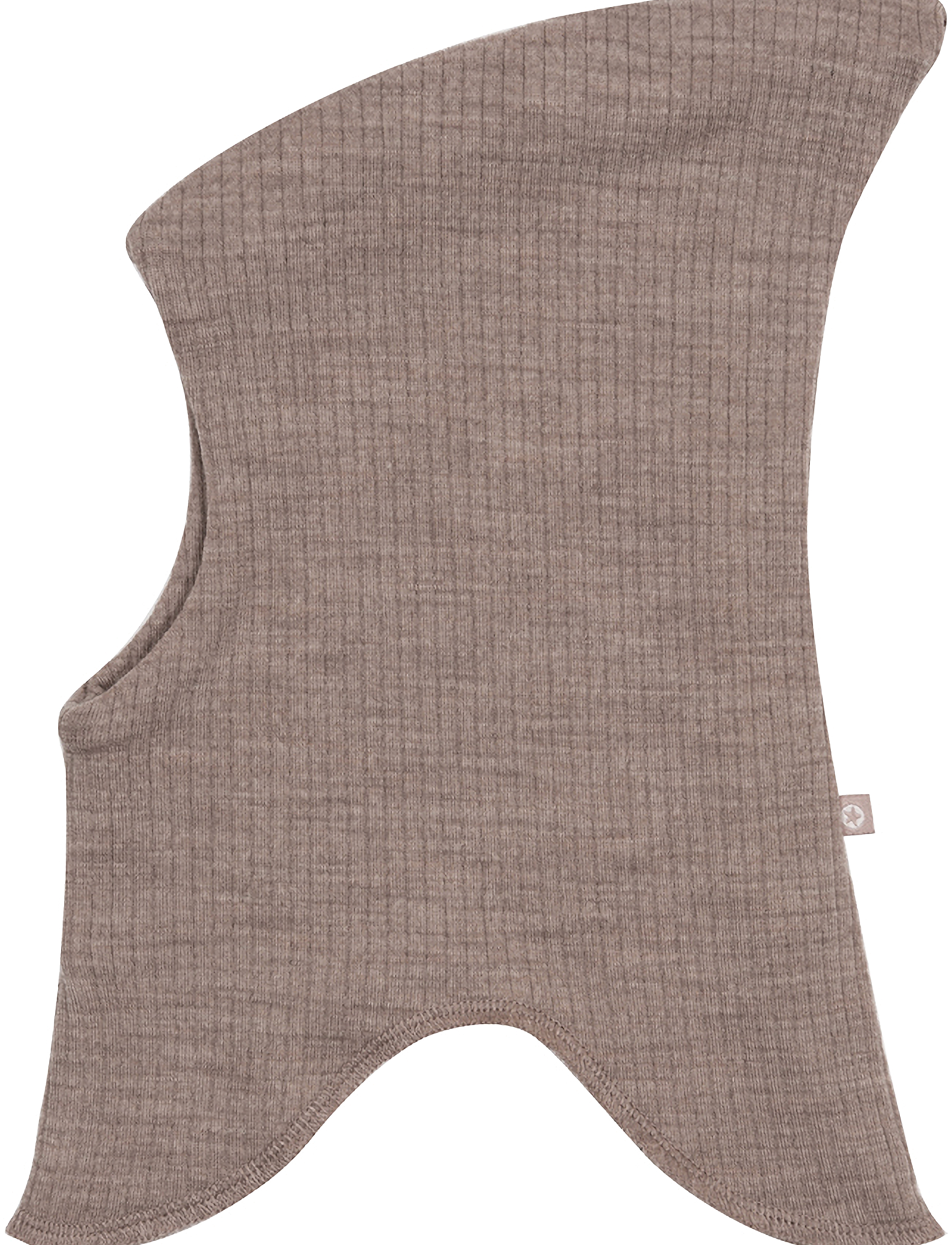 Smallstuff Balaclava, 2 Layers, Soft Powder Drop Needle, Merino Wool, 80/86, Headwear, Beige - Kinder