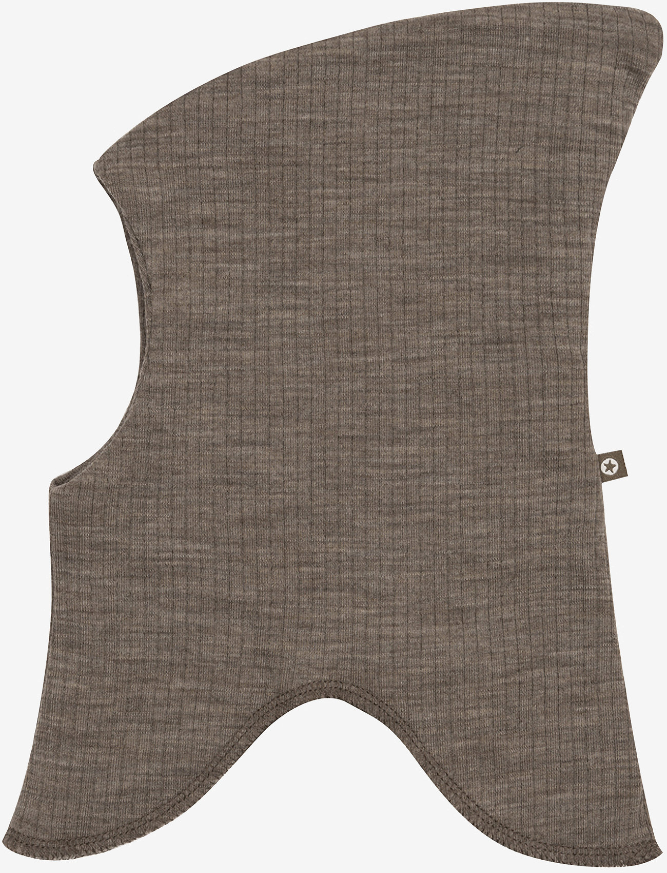 Smallstuff - Balaclava, 2 layers, nature drop needle, merino wool - vinter tilbehør - nature - 0