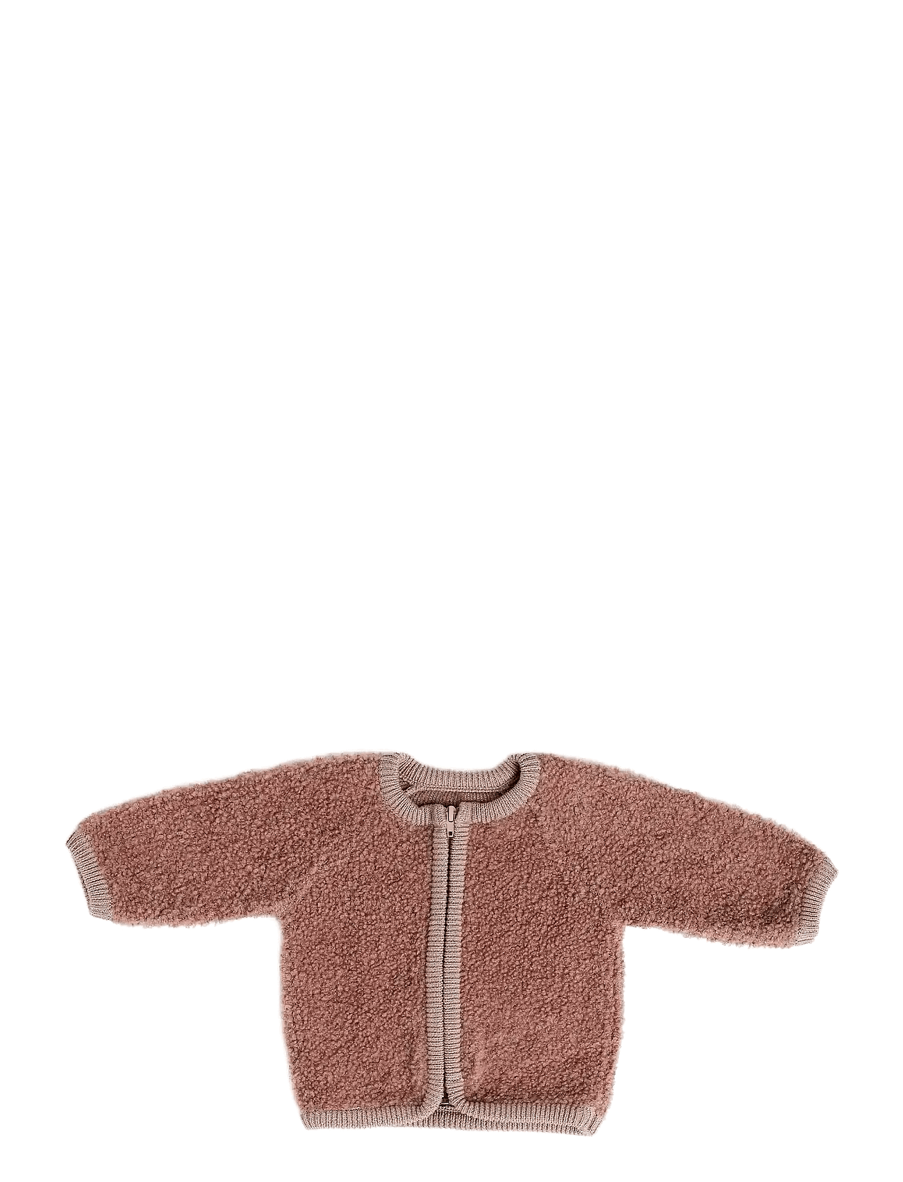 Smallstuff - Cardigan W. Zipper, Bouclé