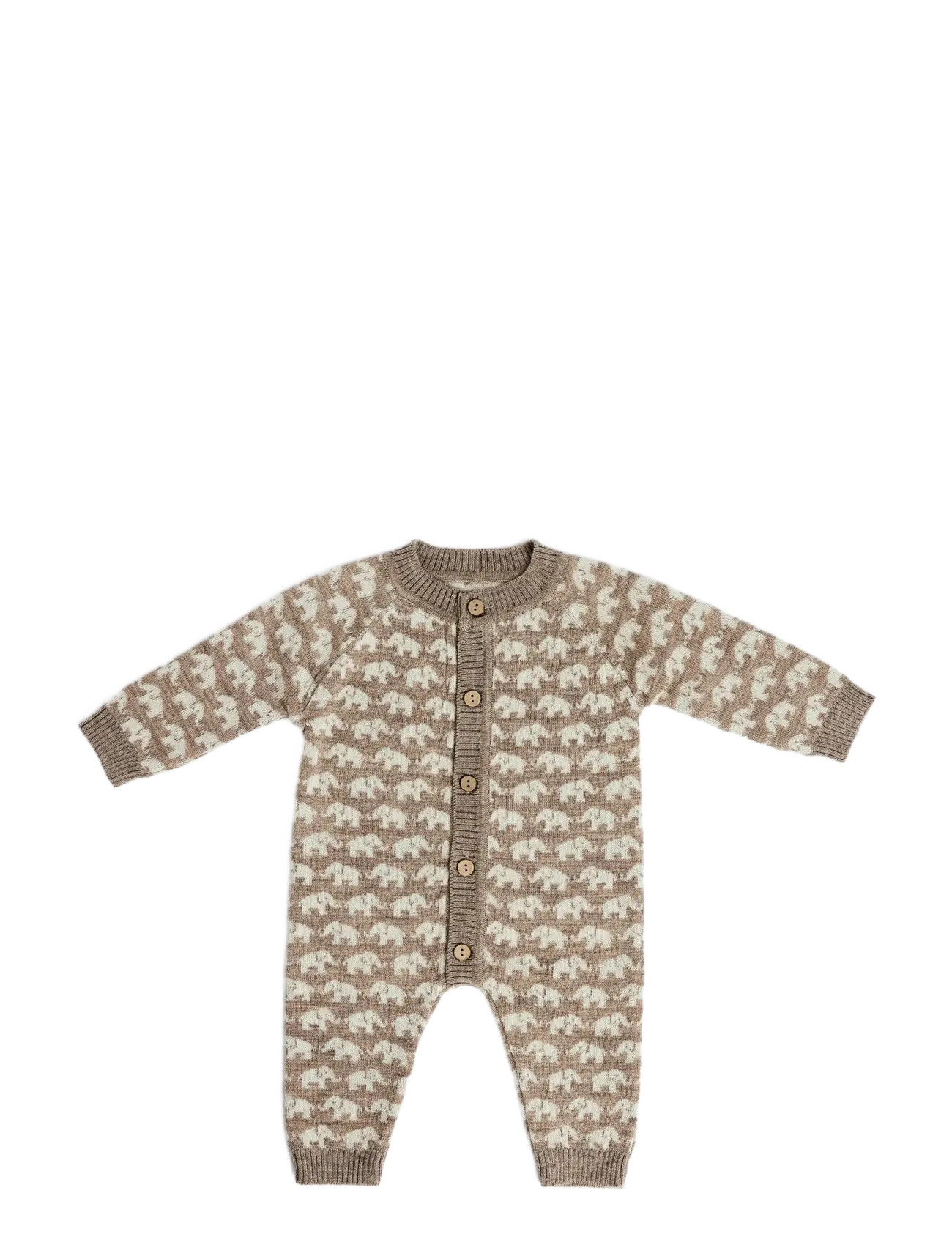 Smallstuff - Jumpsuit, Ao Elephants, Merino