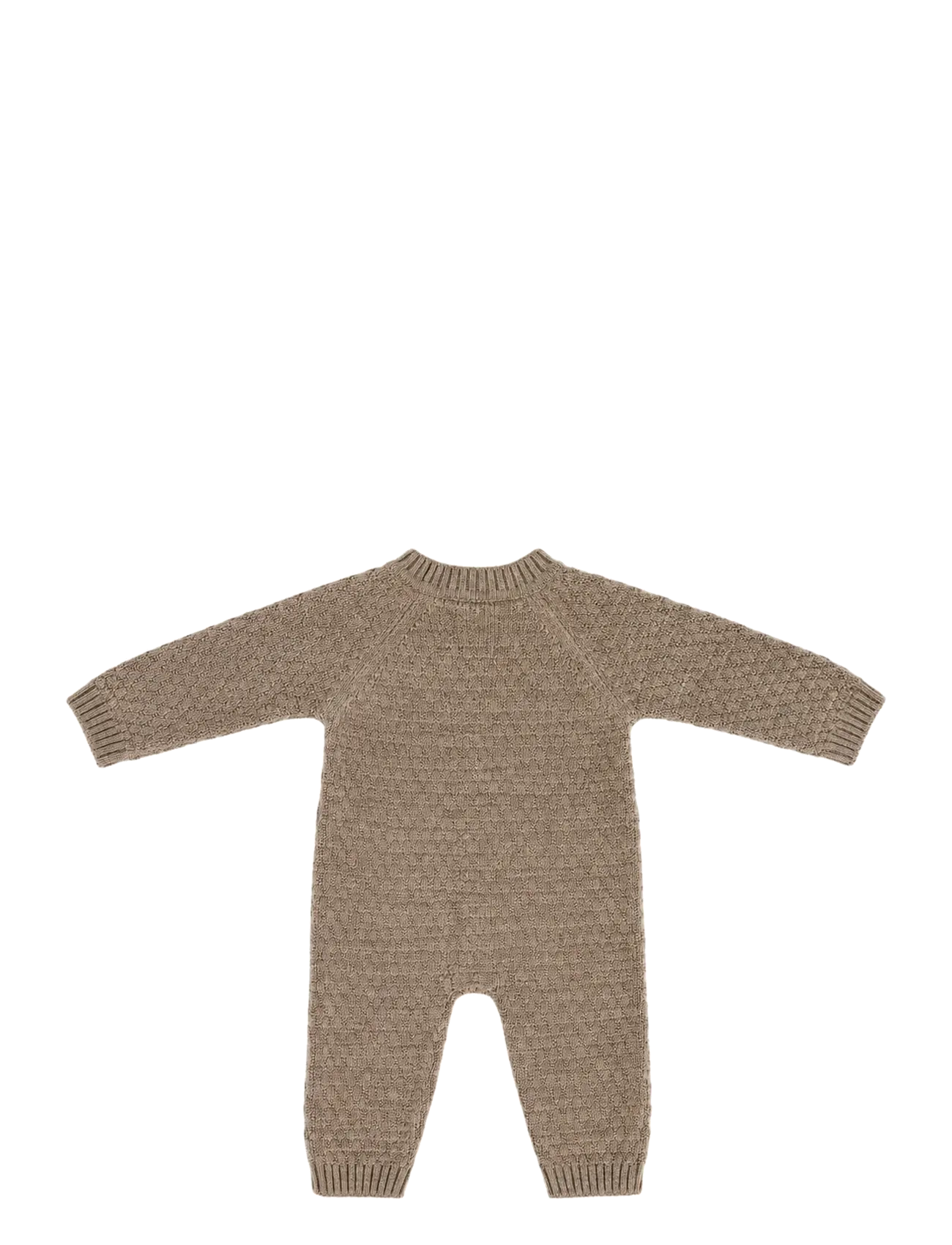 Smallstuff - Jumpsuit, AO Elephants, merino wool, nature melange - jumpsuits - nature melange - 2
