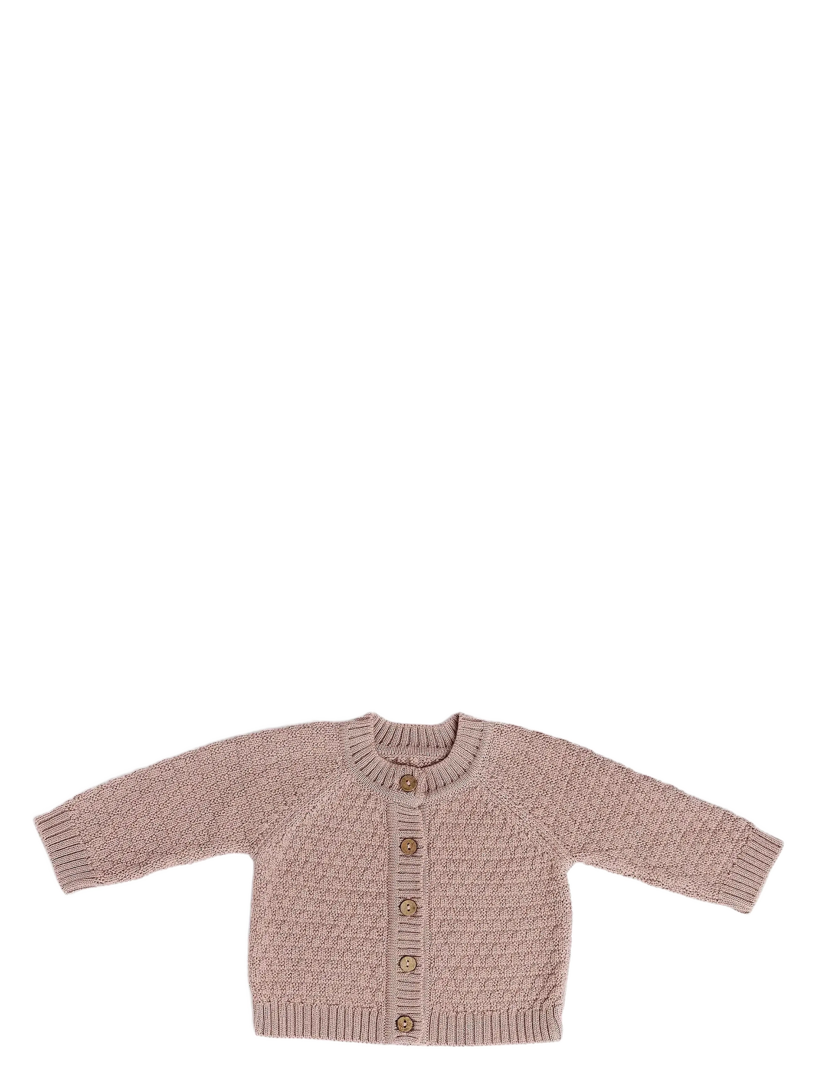 Smallstuff - Cardigan, Ao Elephants, Merino