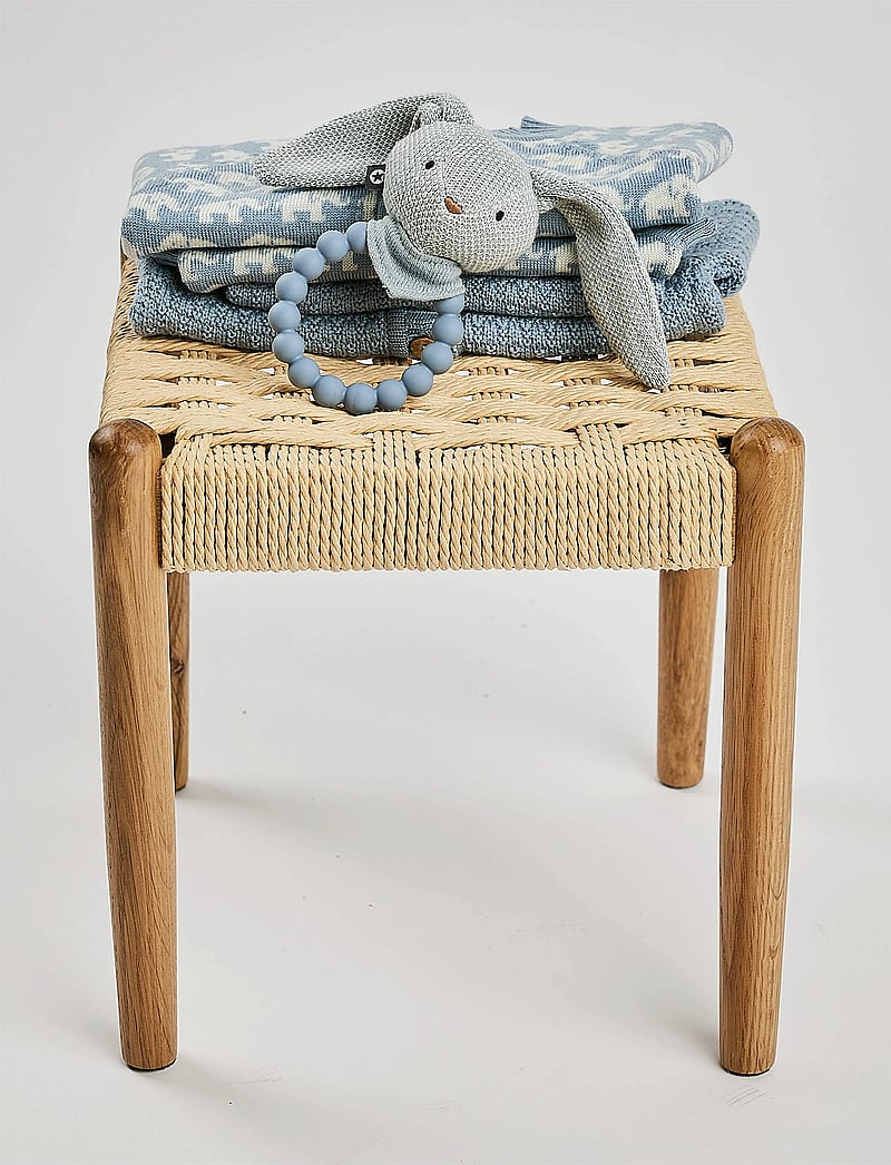 Smallstuff - Vest, AO Elephants, merino wool, brown - trøjer - blue - 0