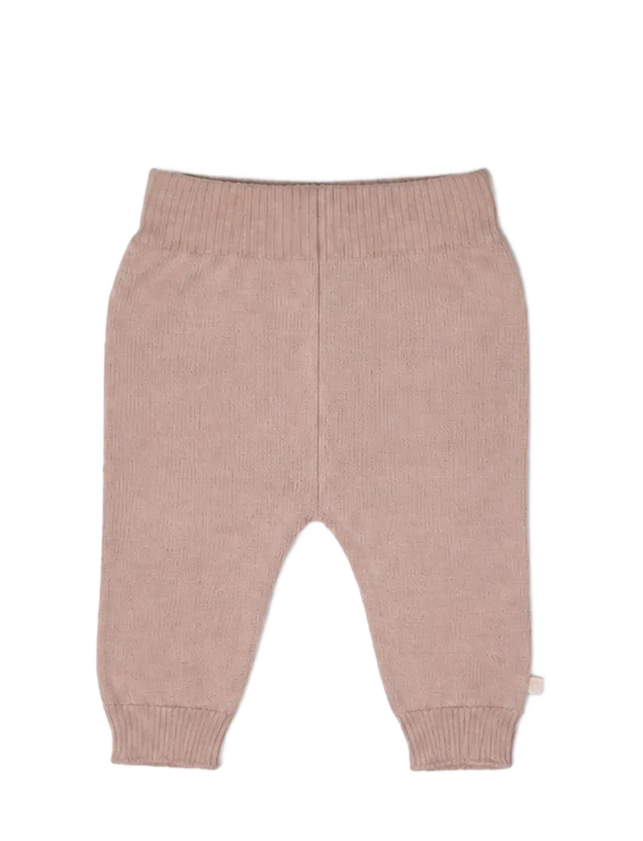 Smallstuff - Pants, flat knit merino wool, blue - beebi alusriided - powder - 1