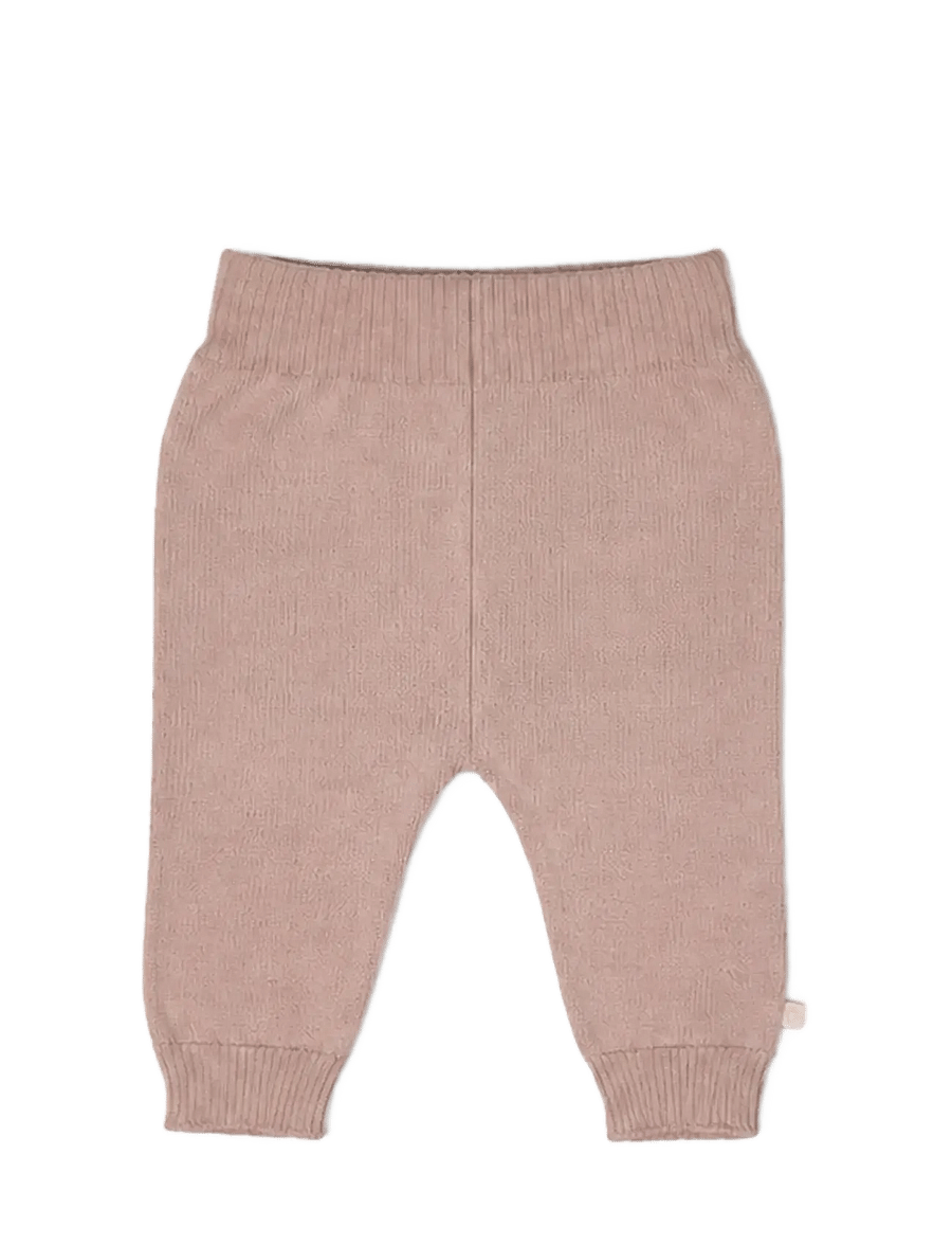 Smallstuff - Pants, flat knit merino wool, blue - beebi alusriided - powder - 1