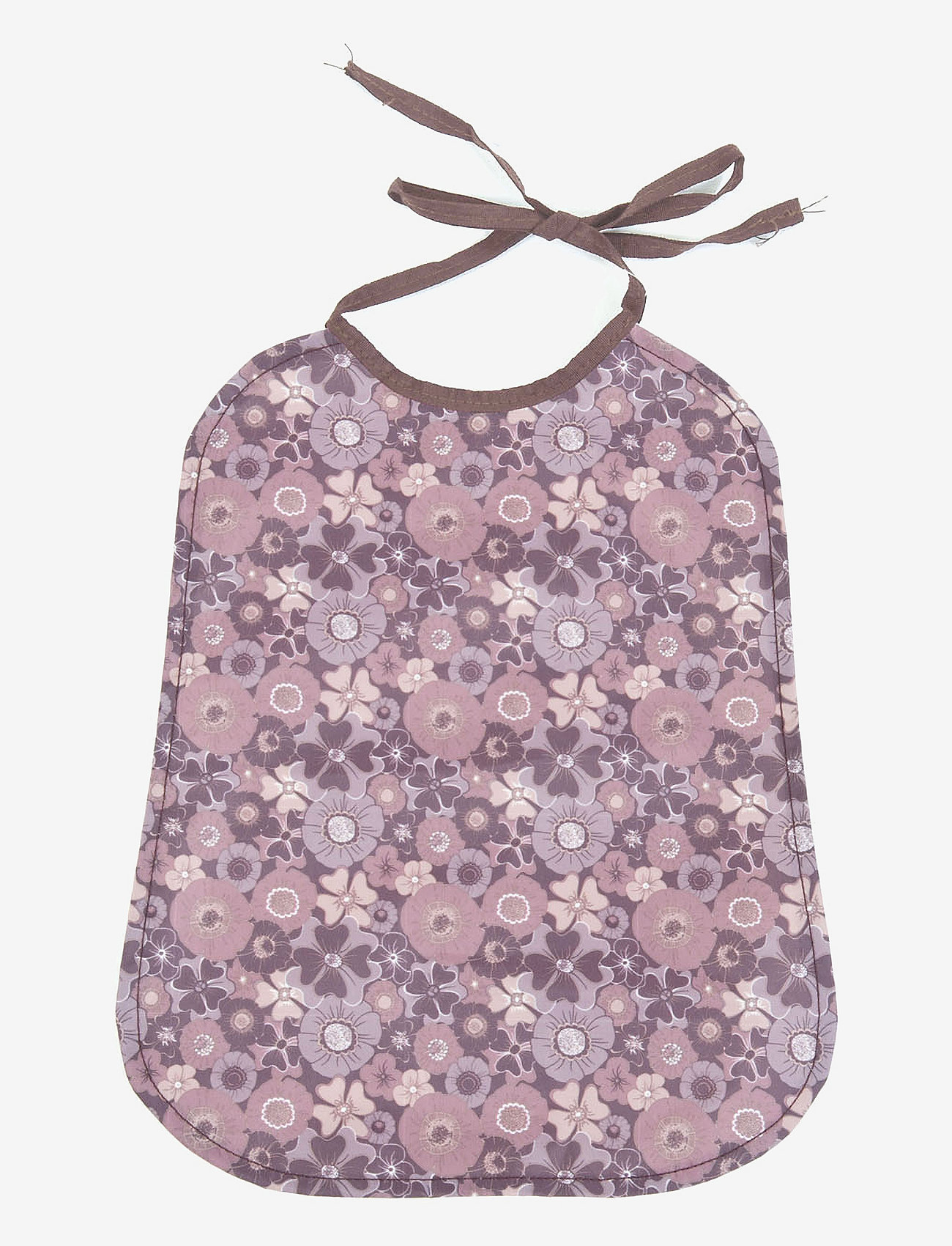 Smallstuff - Eating Bib, Large, Powder flower - varrukateta pudipõlled - pink - 0