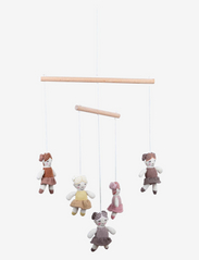 Smallstuff - Hanging mobile, dolls, multi - karuzela - rose - 0