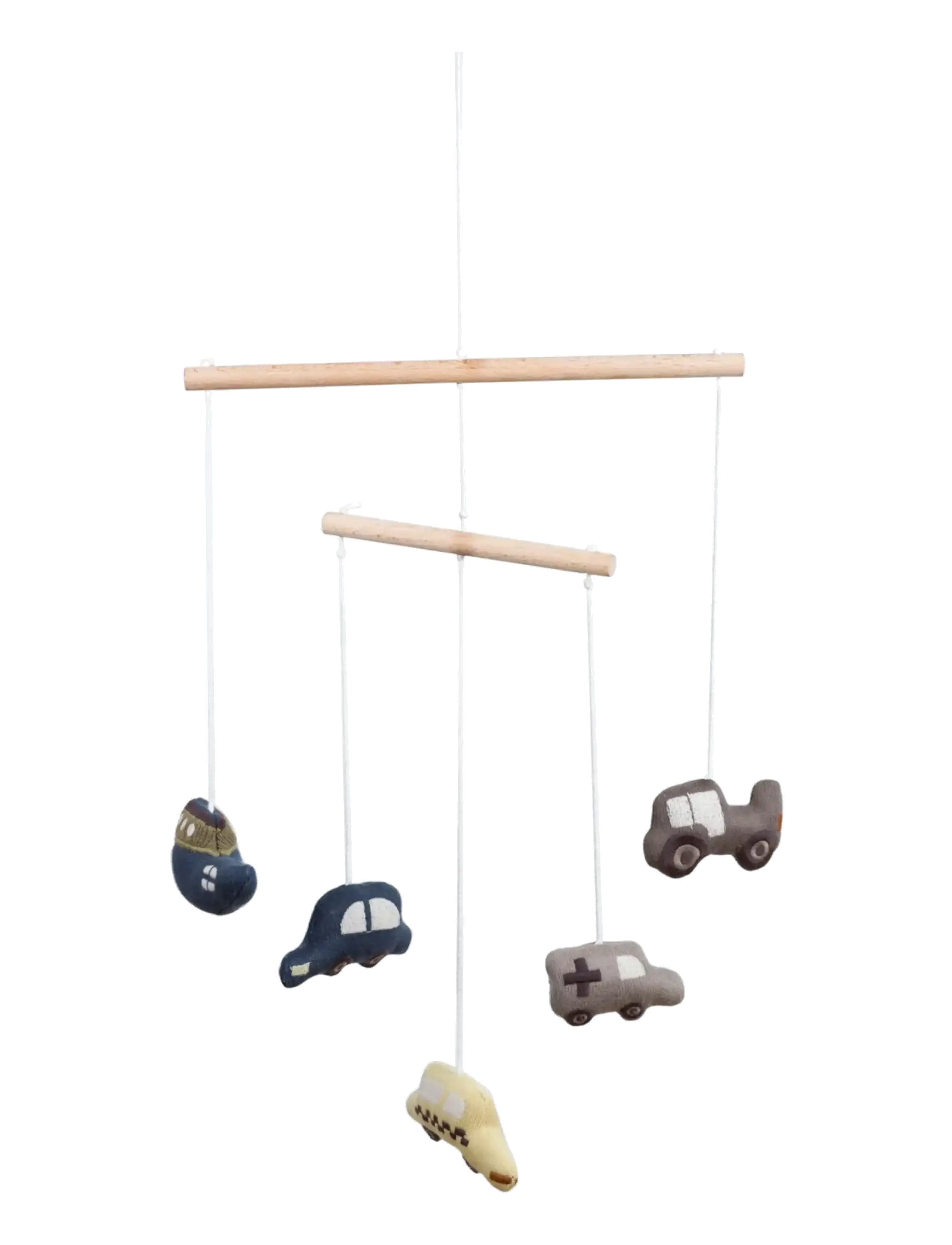Smallstuff - Hanging mobile, dolls, multi - mobiles - rose - 1