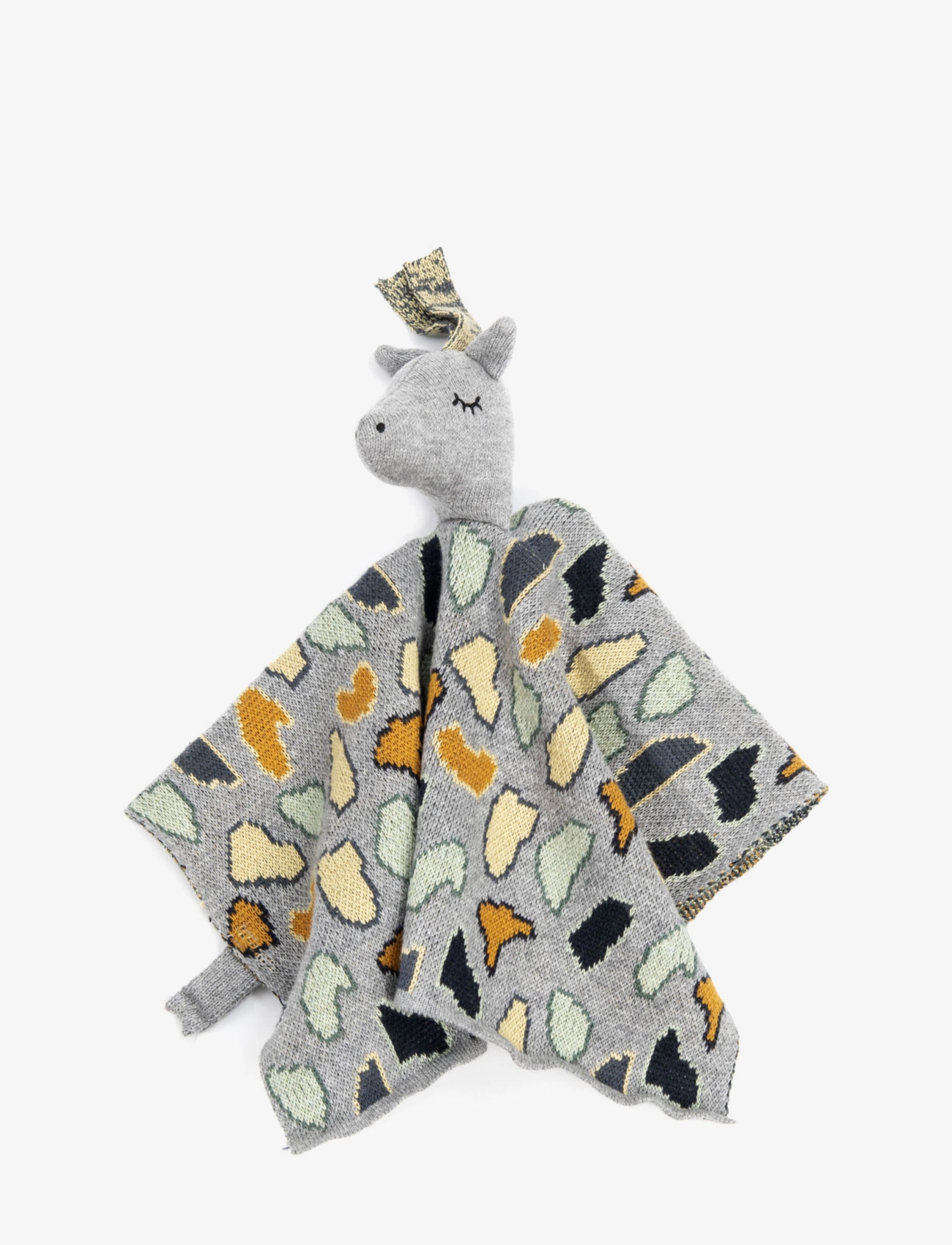 Smallstuff Cuddle Cloth, Giraf, Multi Boy, 31X 20X 4 cm, Baby Sleep, Grau - Blankets, Kinder