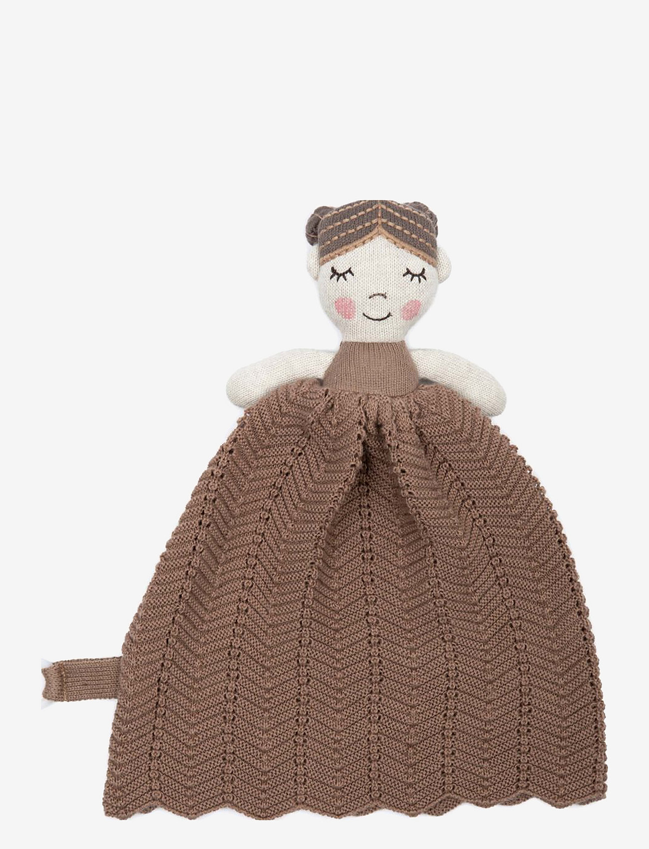 Smallstuff - Cuddle cloth, doll, brown sugar - napphållare - rose brown - 0