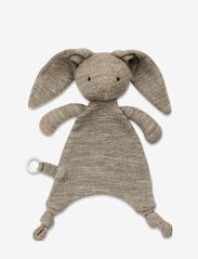 Smallstuff - Cuddle cloth, rabbit, nature melange WOOL - schmusetuch - beige - 0