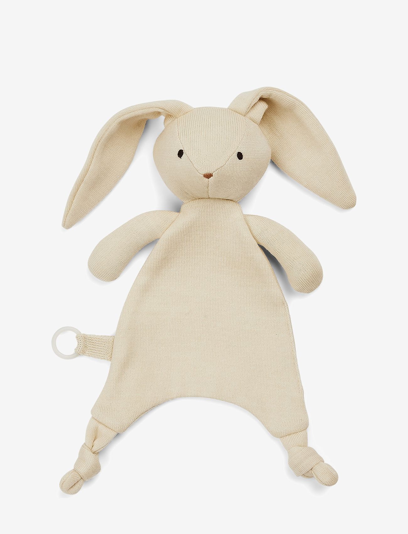 Smallstuff - Cuddle cloth, rabbit, off. White WOOL - cuddle blankets - white - 0