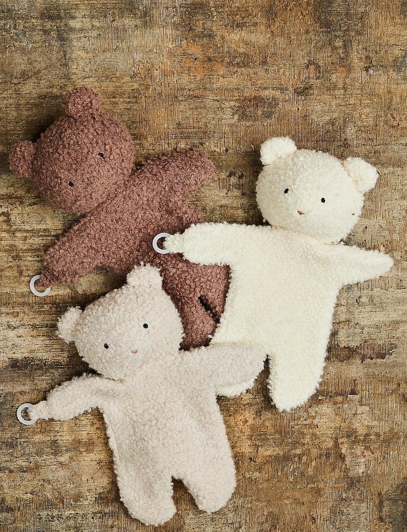 Smallstuff - Cuddle cloth, bouclé merino wool - snuttefiltar - white - 0