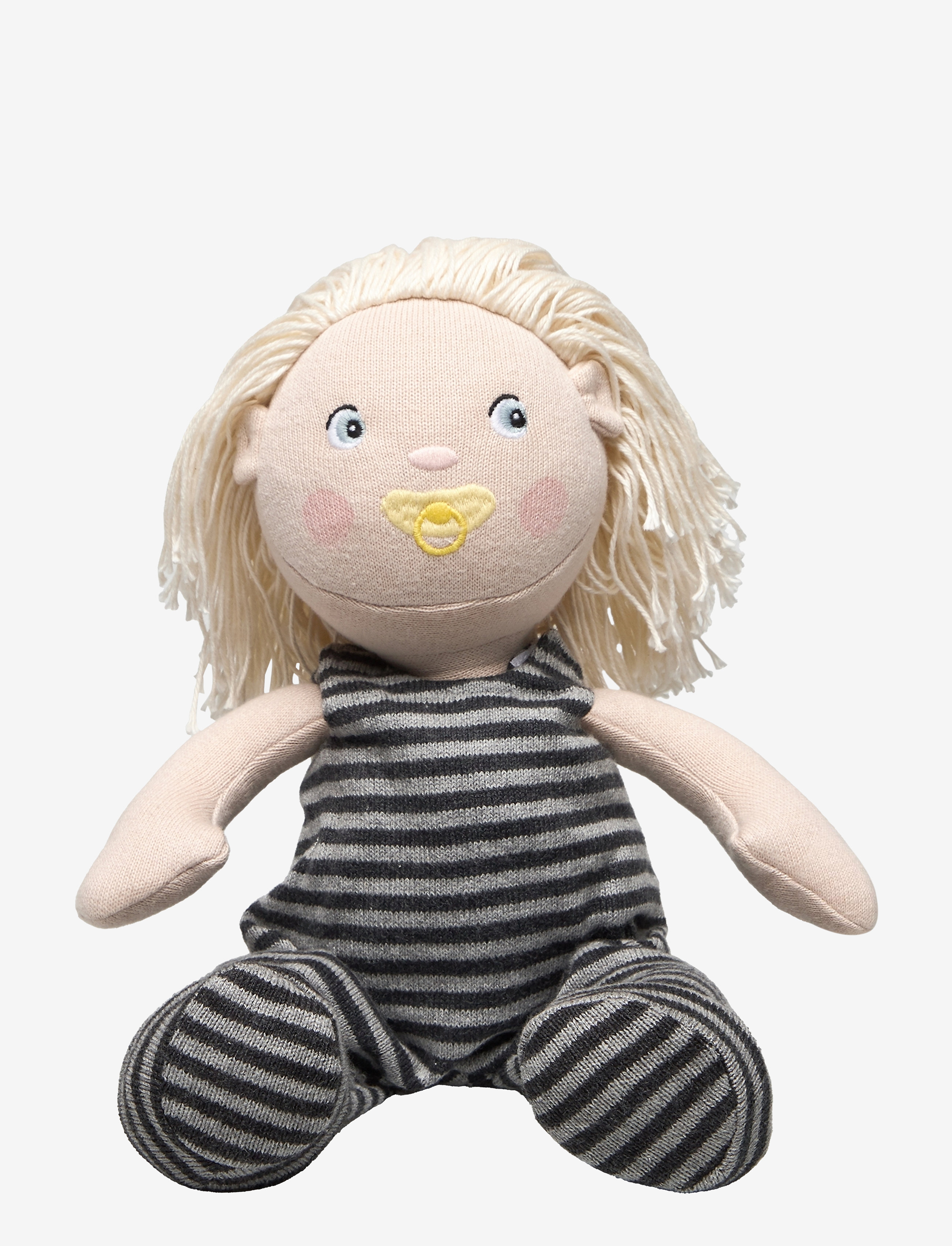 Smallstuff Doll, Charlie, 30 cm - App deal - GREY / black