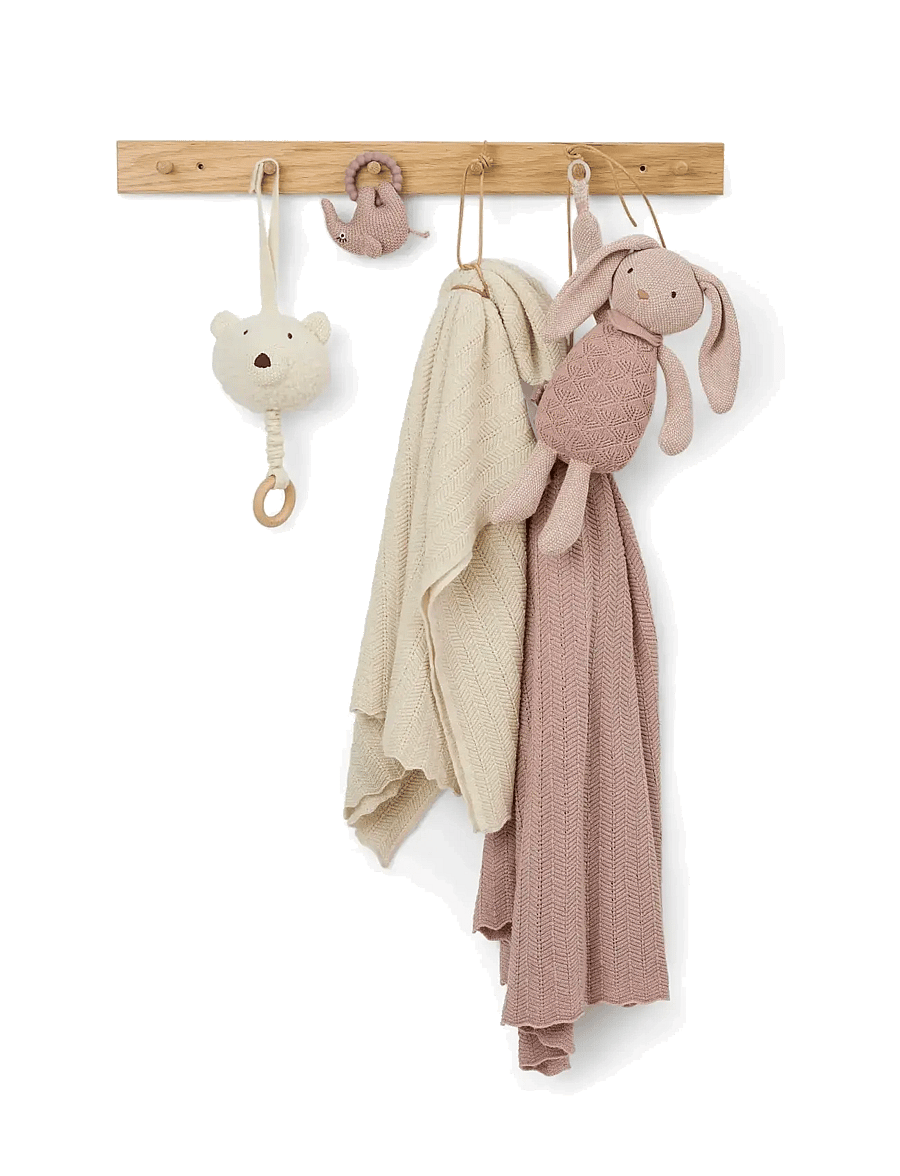Smallstuff - Rattle, elephant, merino wool, powder - rasseln - powder - 3