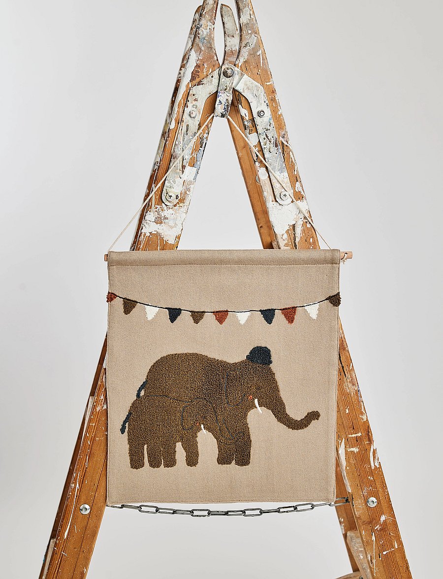 Smallstuff - Wall deco, elephants celebration - dekorative wohnaccessoires - mix - 0