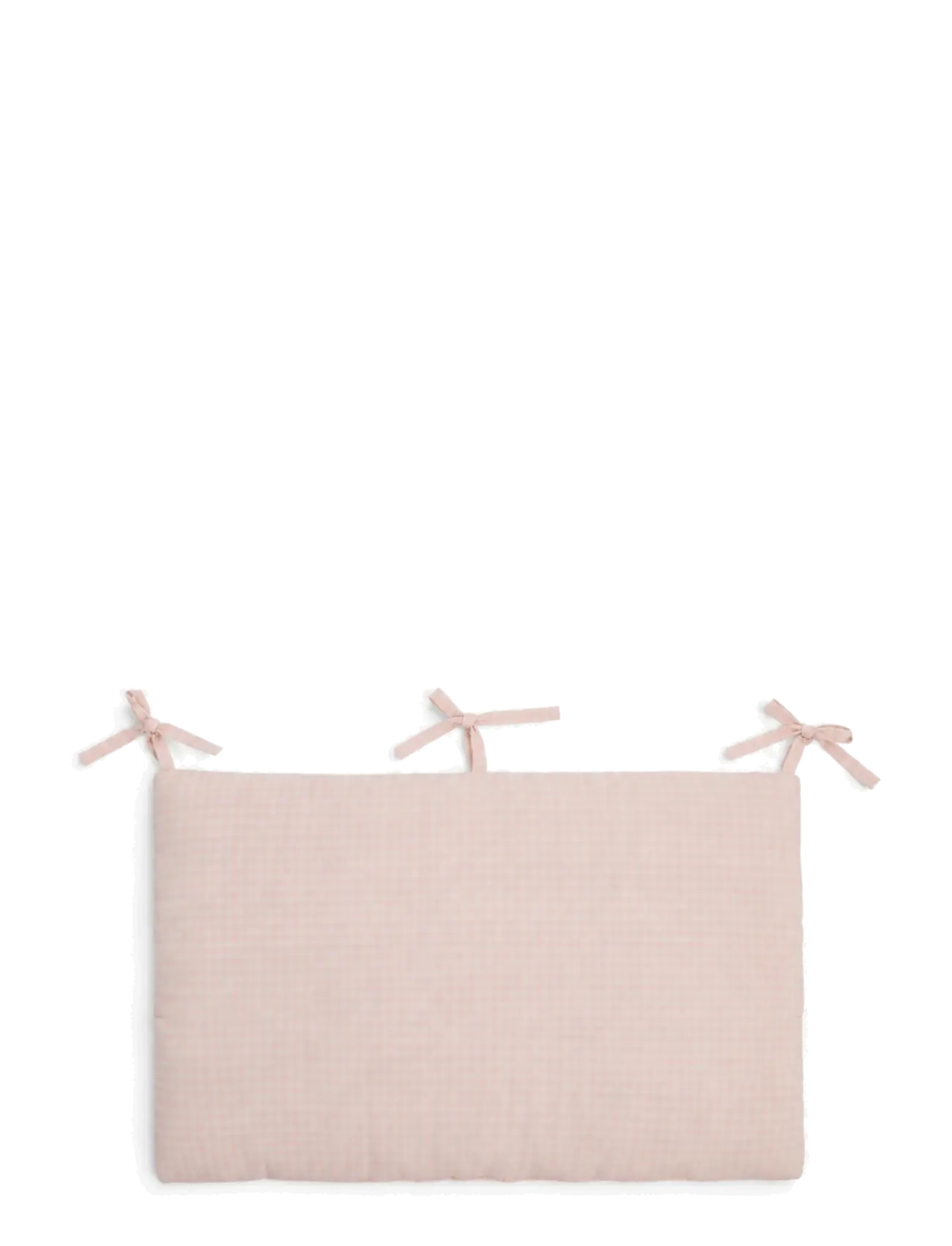 Smallstuff - Hanging organizer for bed, rose gingham - børnesenge & tilbehør - rose - 1