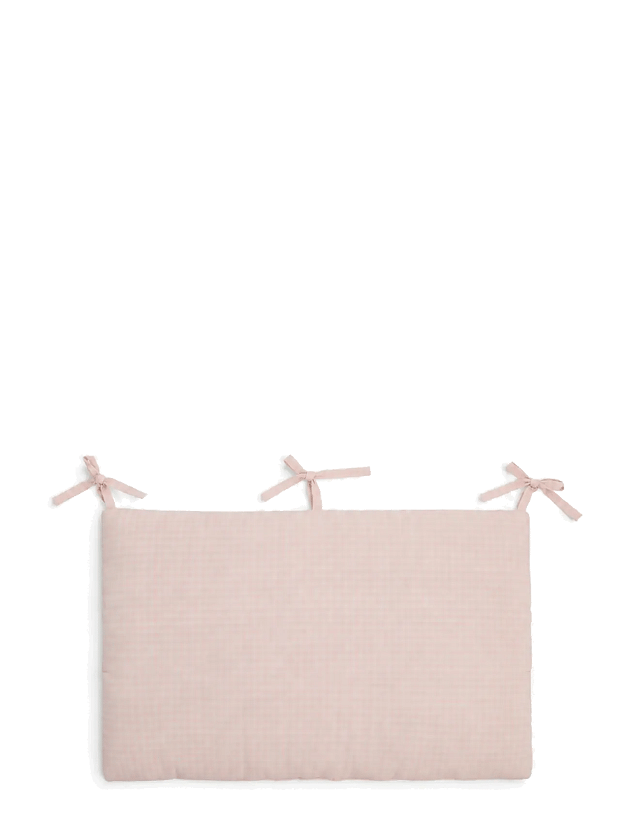 Smallstuff - Hanging organizer for bed, rose gingham - børnesenge & tilbehør - rose - 1