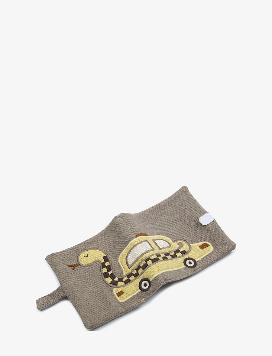 Smallstuff - Photo album, taxi, yellow - beige - 1