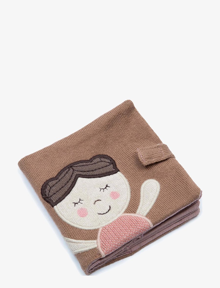 Smallstuff - Photo album, doll, brown sugar - rose - 0
