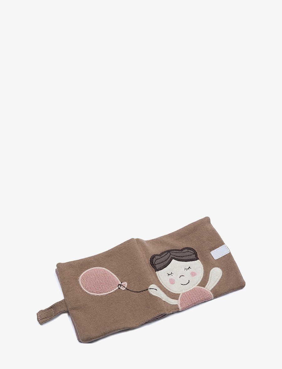 Smallstuff - Photo album, doll, brown sugar - rose - 1