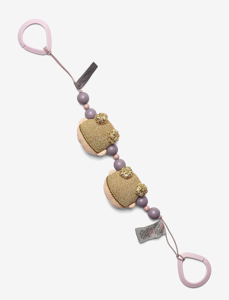Smallstuff - Stroller chain, knittet, Soft rose ballerina - die niedrigsten preise - soft rose - 1