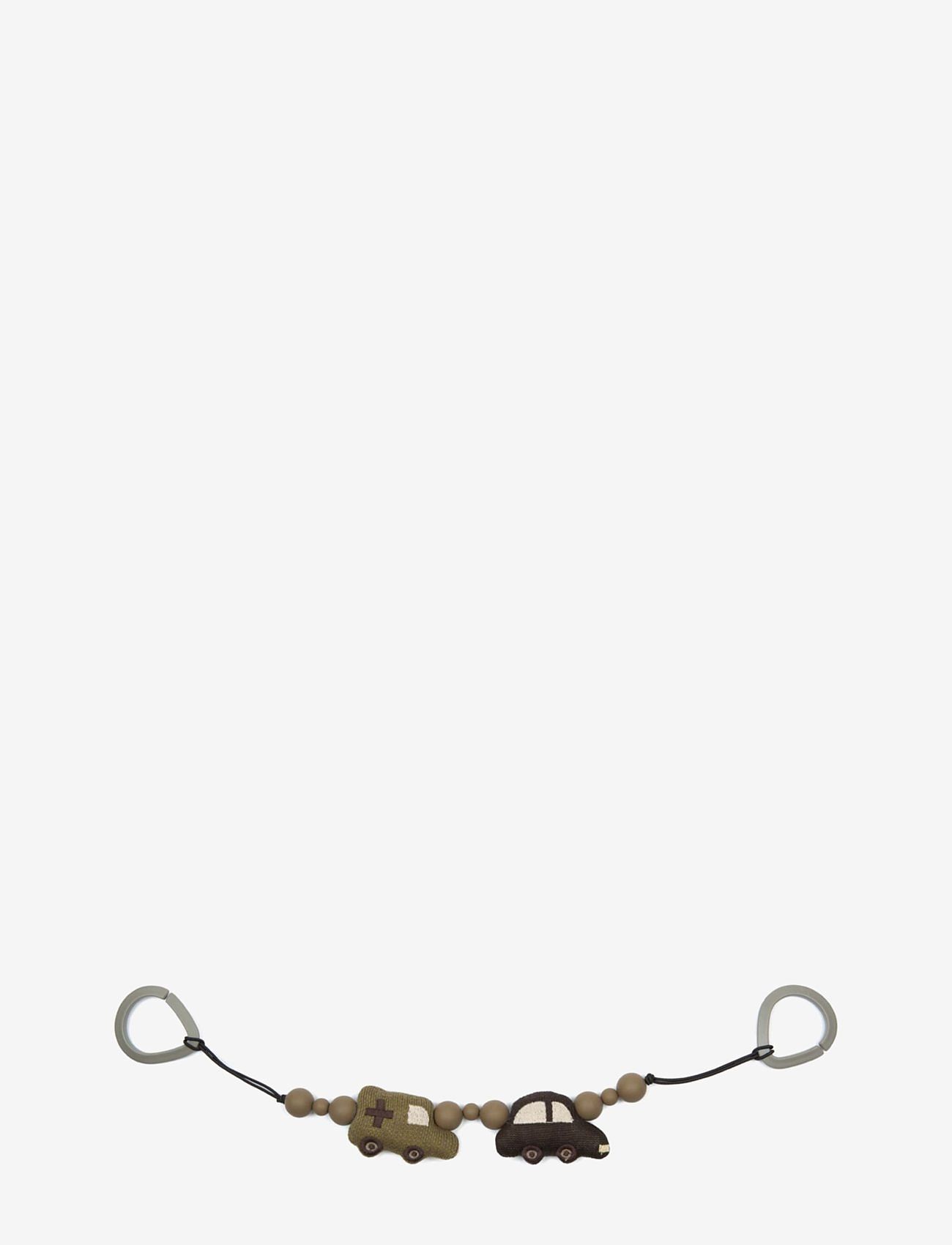 Smallstuff - Strollerchain, engine, dark mole/ green - laagste prijzen - brown - 0