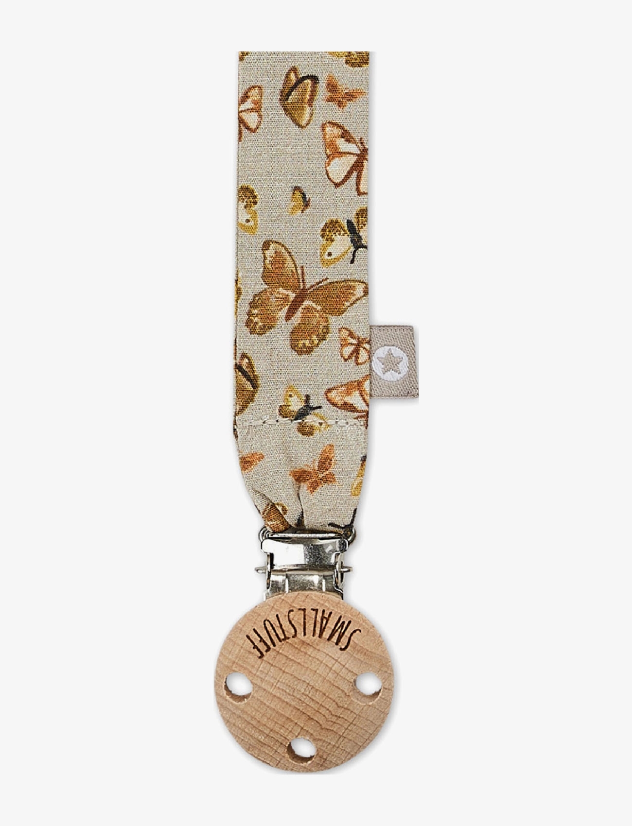 Smallstuff - Dummystring, fabric, butterflies - lowest prices - beige - 1