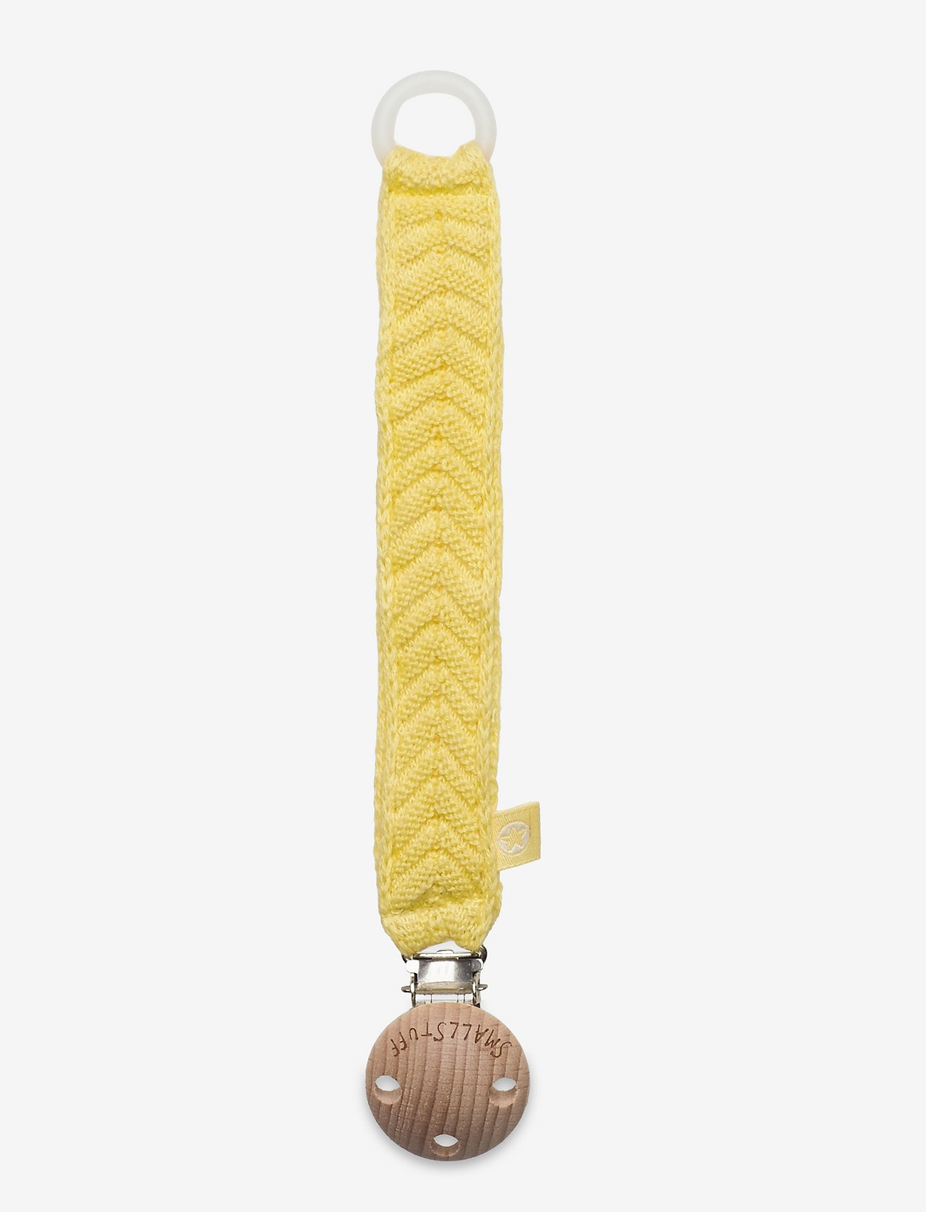 Smallstuff - Dummychain, fishbone, Soft yellow - smukkesnor - soft yellow - 0