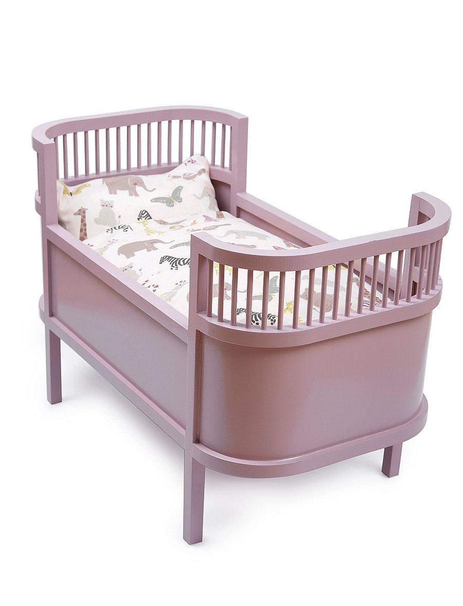 Smallstuff - Rosaline Doll bed, Powder - nukuvoodid - powder - 1